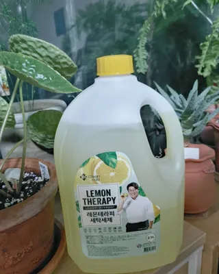 지오클린 레몬테라피 액체세제 2.5L 4개 — 5점을 준 리뷰어가 2022년 8월 올린 사용 사진