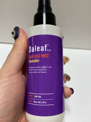 달리프 글램 헤어 데오미스트 100ml 라벤더 or 플라워 — 5점을 준 리뷰어가 2021년 1월 올린 사용 사진