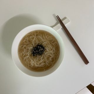 [한면원] 잔치국수 2인분 — 3.5점을 준 리뷰어가 2022년 7월 올린 사용 사진