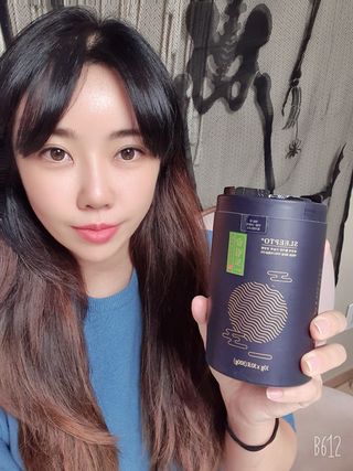 프리마인 자체 기업부설 연구소에서 찾아낸 건강한 수면의 비밀.  슬립토 플러스 30포 — 5점을 준 리뷰어가 2021년 10월 올린 사용 사진