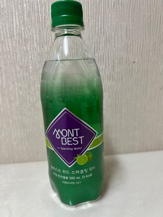 몽베스트 Montbest with Sparkling water Lime20병 — 5점을 준 리뷰어가 2022년 9월 올린 사용 사진