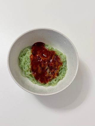 클린24시간 올리브 발효곤약면 찰비빔면 1세트-(3봉) — 4점을 준 리뷰어가 2023년 12월 올린 사용 사진