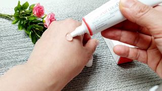 작심연구소 바르는 피부과 레이저 메디스팟크림 플러스 — 5점을 준 리뷰어가 2022년 6월 올린 사용 사진
