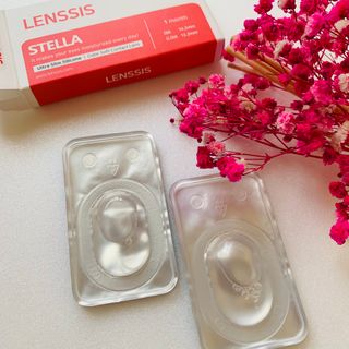 렌시스 LENSSIS [ 렌시스 ] 수채화 색감의 맑은 렌즈 ＃스텔라시리즈  1개월용 ｜ 2컬러 중 택1 ｜ — 5점을 준 리뷰어가 2021년 6월 올린 사용 사진