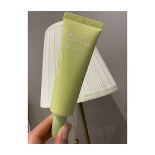 아이레시피 마일드시카 브라이트닝 업 선스크린 SPF50+ PA++++ — 5점을 준 리뷰어가 2023년 6월 올린 사용 사진
