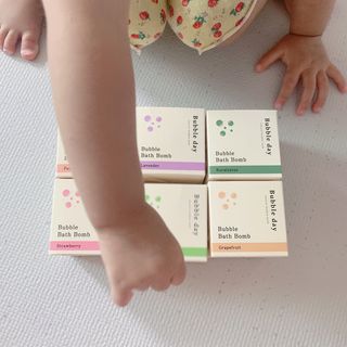 버블데이 배쓰밤 거품입욕제 버블바 6종 — 5점을 준 리뷰어가 2021년 8월 올린 사용 사진