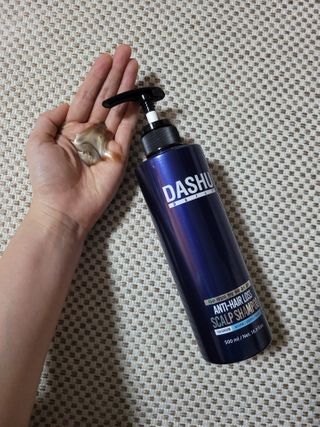 다슈코리아 다슈 데일리 단백질 한방 두피 골드 샴푸 500ml — 4.5점을 준 리뷰어가 2021년 1월 올린 사용 사진