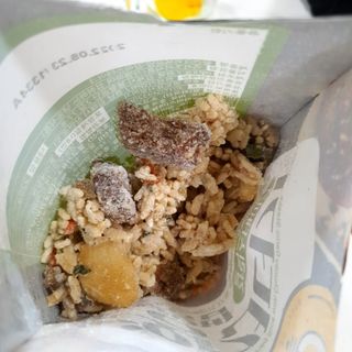 한성기업 무볼레 왕건더기 볶음밥 갈릭스테이크 — 5점을 준 리뷰어가 2021년 10월 올린 사용 사진