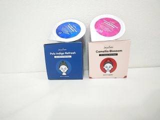 제주인디 카멜리아 블러썸 바이오셀룰로오스 마스크팩 — 5점을 준 리뷰어가 2021년 10월 올린 사용 사진