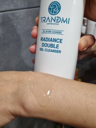 TRANDMI 트랜드미 래디언스 더블겔 클렌저 — 5점을 준 리뷰어가 2022년 9월 올린 사용 사진