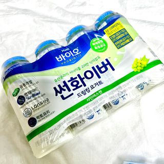 LIVE 매일바이오 썬화이버 드링킹 요거트 — 5점을 준 리뷰어가 2022년 8월 올린 사용 사진