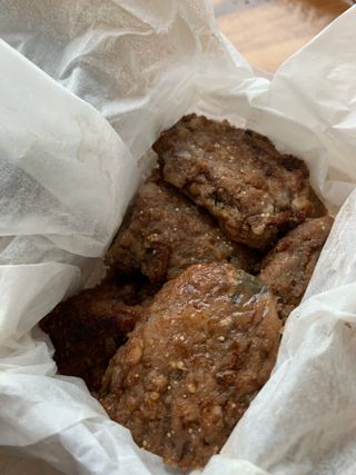 한성기업 명란한 떡갈비 — 4.5점을 준 리뷰어가 2021년 9월 올린 사용 사진