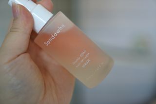 산다화 더블 이펙트 안티 링클 세럼 50ml — 4점을 준 리뷰어가 2023년 11월 올린 사용 사진