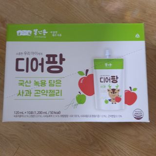 [몸엔용] 우리 아이 건강간식, 달콤한 녹용곤약젤리 디어팡 4종 — 5점을 준 리뷰어가 2021년 8월 올린 사용 사진