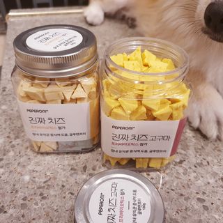 페페로니 진짜 프리바이오틱스 치즈+치즈고구마 180g+180g — 5점을 준 리뷰어가 2021년 7월 올린 사용 사진