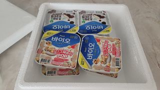 LIVE 매일바이오 토핑요거트 — 5점을 준 리뷰어가 2022년 4월 올린 사용 사진