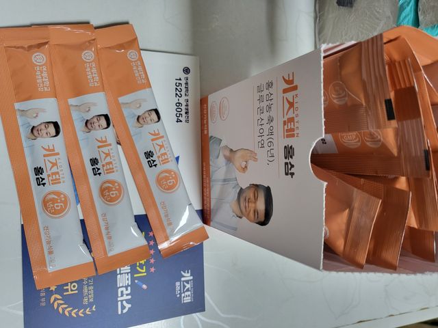 연세생활건강 키즈텐 홍삼 1BOX (15포) 리뷰 사진