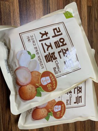 가치식탁 리얼쫀득치즈볼 — 5점을 준 리뷰어가 2021년 1월 올린 사용 사진