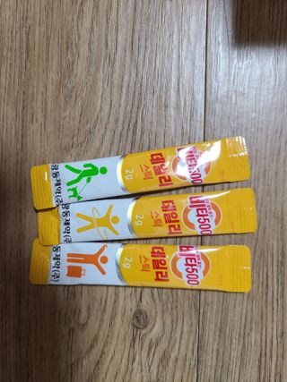 [광동제약] 비타500데일리스틱70포&굿즈3종 — 5점을 준 리뷰어가 2021년 10월 올린 사용 사진