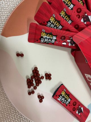 광동생활건강 [광동] 강력한 몰입 에너지! 에너지볼 포커스온 3gx10포 — 4.5점을 준 리뷰어가 2023년 7월 올린 사용 사진