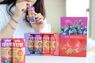 [롯데칠성] 야채듬뿍 더'진한 [롯데칠성] 야채는 이제 COLORFULL! 야채듬뿍  더 진한 레드 4개 +퍼플 4개 (총 8개) — 5점을 준 리뷰어가 2023년 6월 올린 사용 사진