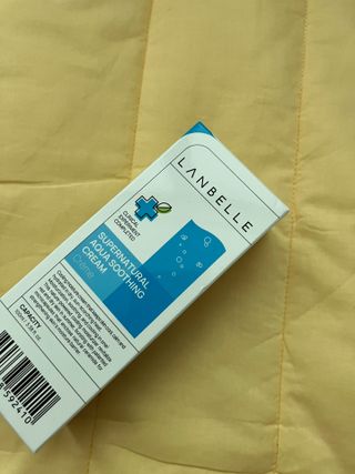 랑벨 수퍼내츄럴 아쿠아 수딩 크림 100ml — 5점을 준 리뷰어가 2022년 5월 올린 사용 사진