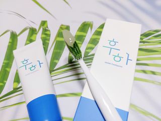 [심폐소생소] 무불소 임산부 천연 치약 — 5점을 준 리뷰어가 2021년 8월 올린 사용 사진
