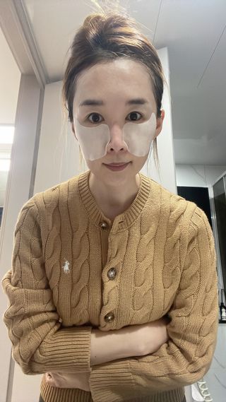 씨드렛 큐컴버 수딩 토너 패드 — 5점을 준 리뷰어가 2023년 2월 올린 사용 사진