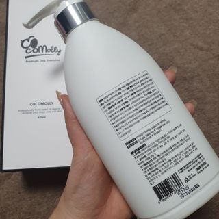 예민한 피부를 위한 코코몰리 All in one 자연유래 샴푸 — 5점을 준 리뷰어가 2021년 3월 올린 사용 사진