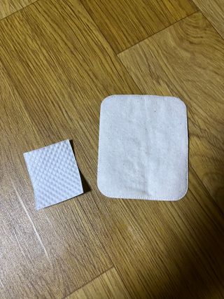 디어엘로디 오가닉 무표백 건티슈 — 4.5점을 준 리뷰어가 2022년 8월 올린 사용 사진