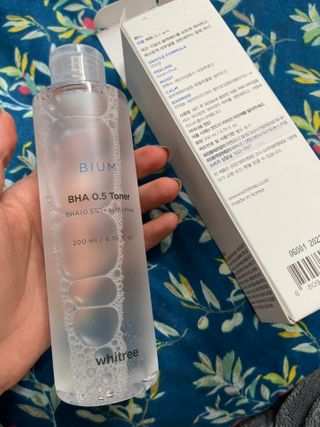 화이트리 비움 데일리 토너, 바하 0.5토너 세트 — 5점을 준 리뷰어가 2021년 2월 올린 사용 사진