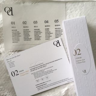 ODEAR ENDERMIC EGF COLLAGEN FLUID 오데어 엔더믹 이지에프 콜라겐 플루이드 — 5점을 준 리뷰어가 2022년 4월 올린 사용 사진