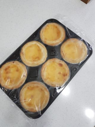 디앙뜨 포르투갈 에그타르트 오리지널 맛+패션후르츠 맛 중 택1 — 4점을 준 리뷰어가 2021년 7월 올린 사용 사진