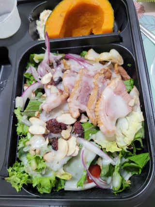 참살이도시락 작심삼일 샐러드도시락 3개 맛보기 새벽배송 또는 택배배송 — 5점을 준 리뷰어가 2021년 9월 올린 사용 사진
