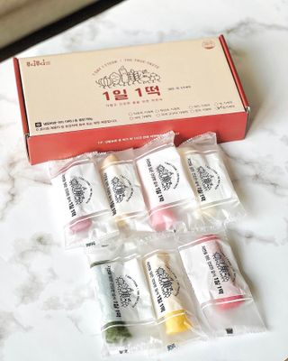 [푸디푸디] 1일1떡!  가래떡 낱개포장 아침식사 식사대용! 7종 세트 혼합 (1BOX=14개입) — 5점을 준 리뷰어가 2022년 4월 올린 사용 사진