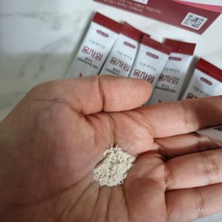 하루 1포로 콜레스테롤, 유산균, 고역가 소화효소까지 한번에 섭취! 다온바이오 홍자임 1개월분(30포) — 5점을 준 리뷰어가 2022년 11월 올린 사용 사진