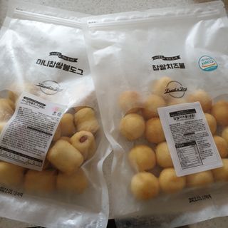 Dog&Ball 독앤볼 [Dog&Ball] 미니찹쌀볼도그 찹쌀치즈볼 — 4점을 준 리뷰어가 2021년 8월 올린 사용 사진