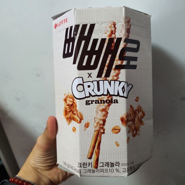 크런키 그래놀라 빼빼로 리뷰 사진