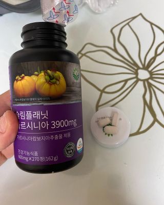 슬림플래닛 가르시니아 3900mg — 4.5점을 준 리뷰어가 2021년 8월 올린 사용 사진