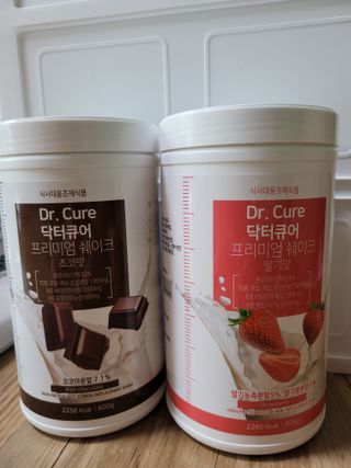 뉴트리션팩토리 닥터큐어 프리미엄쉐이크 다이어트쉐이크 — 5점을 준 리뷰어가 2021년 10월 올린 사용 사진