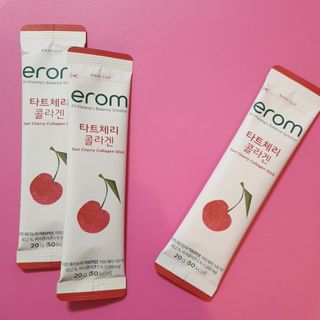 이롬 erom 타트체리 콜라겐 — 5점을 준 리뷰어가 2021년 4월 올린 사용 사진