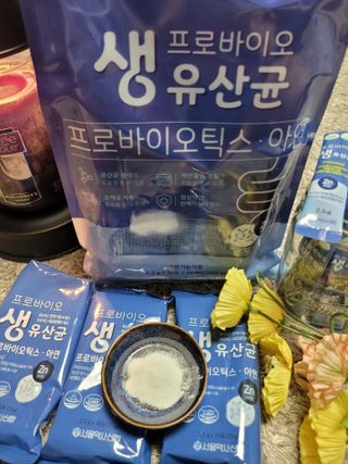서울약사신협_프로바이오 생유산균 2.5g 160포 — 5점을 준 리뷰어가 2021년 7월 올린 사용 사진