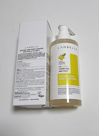 랑벨 내츄럴 딥 포어 클렌저 210ml (저자극 약산성 천연 클렌징 젤) — 5점을 준 리뷰어가 2022년 3월 올린 사용 사진