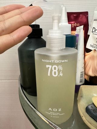 에일리언오더즈 센티드 핸드 앤 바디 워시 290ml (3종 택1) — 4점을 준 리뷰어가 2023년 8월 올린 사용 사진