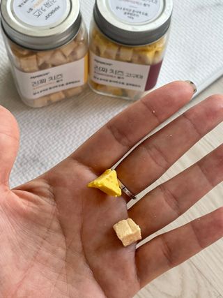 페페로니 진짜 프리바이오틱스 치즈+치즈고구마 180g+180g — 4.5점을 준 리뷰어가 2021년 7월 올린 사용 사진