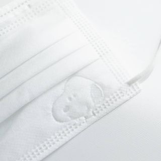 JHWORLD 스누피 마스크 정품 스누피 KF-AD 국내 비말차단 아동용 성인용 일회용 덴탈마스크 50매 — 5점을 준 리뷰어가 2021년 7월 올린 사용 사진