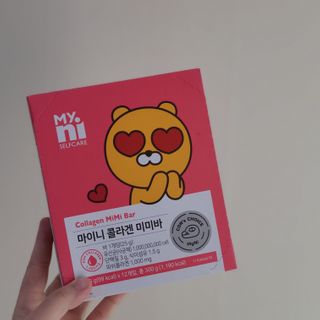 일동제약 마이니 마이니 늘씬날씬 콜라겐 세트 — 5점을 준 리뷰어가 2021년 2월 올린 사용 사진