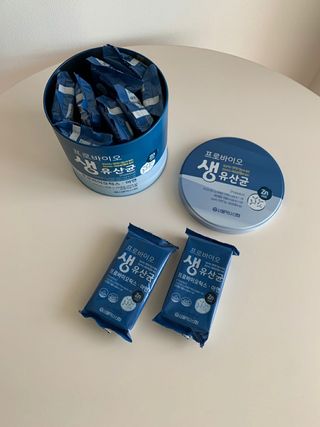 서울약사신협_프로바이오생유산균_2.5G x 100포 — 5점을 준 리뷰어가 2021년 2월 올린 사용 사진