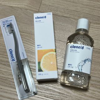 주식회사 클린디 [클린디]🌿민트향으로 상쾌하게, 단짝가글 + 맞춤 칫솔 + 치약 세트🦷 — 5점을 준 리뷰어가 2022년 1월 올린 사용 사진