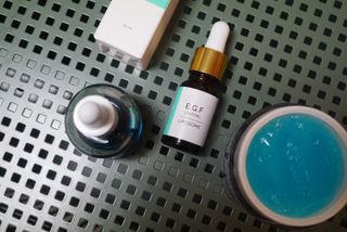 랑팡 EGF+FGF 10ppm 리포좀 앰플 원액 10ml — 5점을 준 리뷰어가 2021년 11월 올린 사용 사진